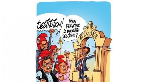 Macron,Mélenchon,constitution,destitution